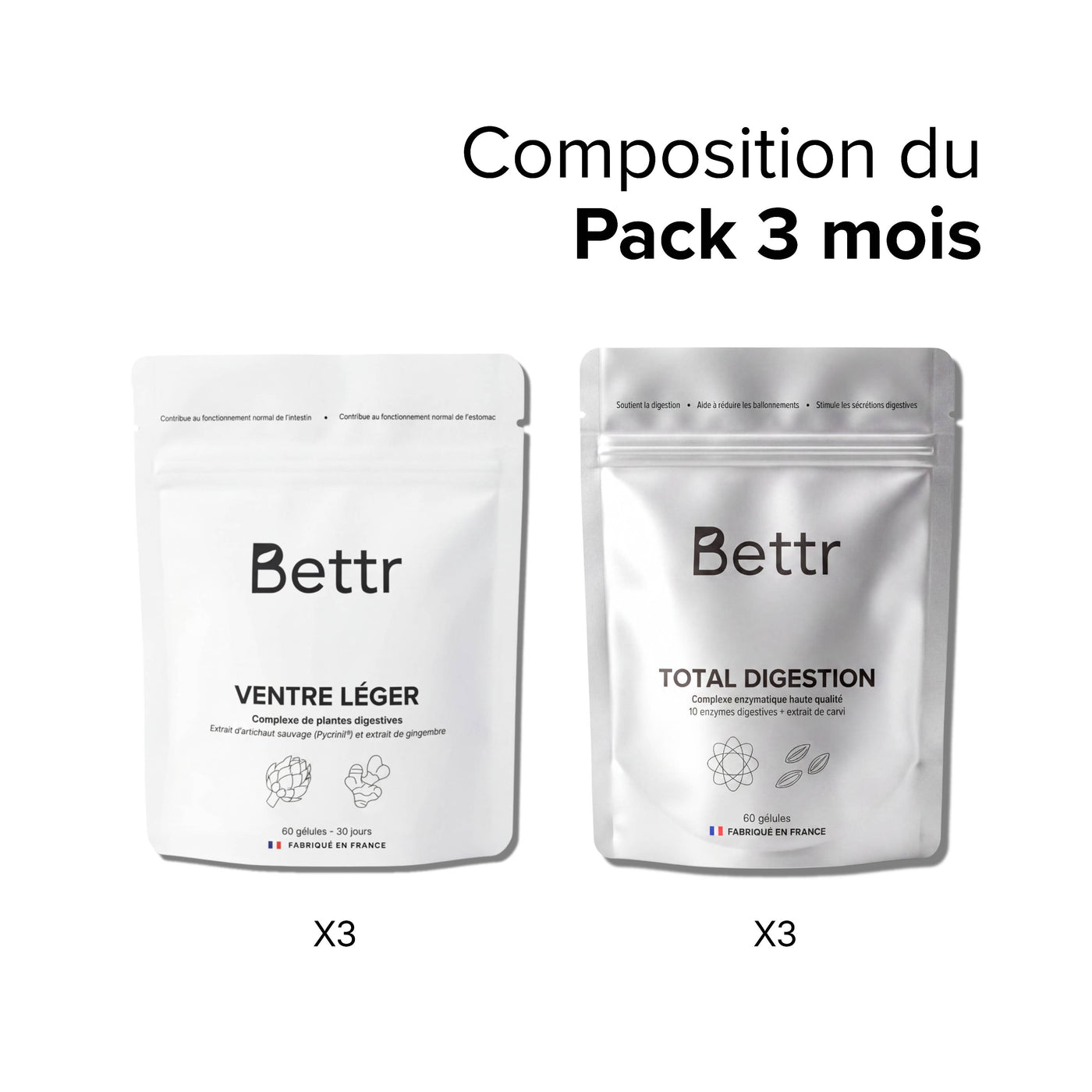 Pack 3 mois